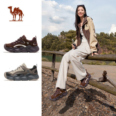 Giày nữ CAMEL CROWN  đế dày, thoải mái, chống mài mòn, phù hợp cho việc đi bộ hàng ngày và ngoài trời