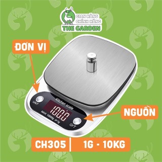 Cân tiểu ly điện tử nhà bếp Electronic định lượng 1g-10kg bền, đẹp, chính xác, phù hợp mọi gia đình
