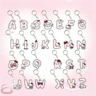 Sinh Viên Schoolbag Mặt Dây Chuyền Móc Khóa Bộ Mặt Dây Chuyền Chữ Mèo Mặt Dây Chuyền Hoạt Hình Dễ Thương
