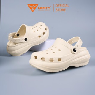 [Tặng Sticker] Dép Sục Nesty Hot Trend Cao Cấp đế độn 7 phân, chất liệu eva nhẹ, êm NE09