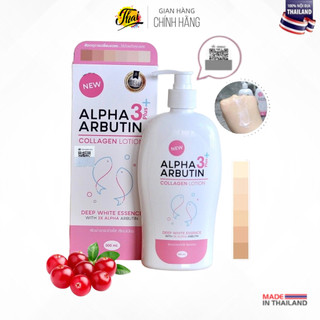 Sữa dưỡng thể trắng da Collagen A.lpha A.rbutin 500ml Thái Lan