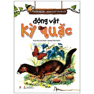 Sách - thiên nhiên - những bí mật con ân giấu - động vật kỳ quặc