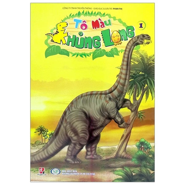 Sách - Tô Màu Khủng Long 1