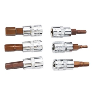 ⭐24h shiping ⭐bit h5 h6 hand head inner screwdriver tools 1/4 inch 1pcs drive chrome