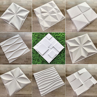 Tấm nhựa ốp tường PVC 3D giá tốt kích thước 50x50cm