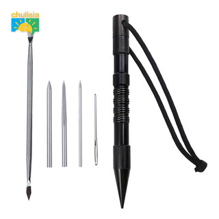 Bộ khâu chulisia Paracord, Thép không gỉ Ô Dây Vòng tay Flattener Đan DIY Vòng tay Dệt Dụng cụ