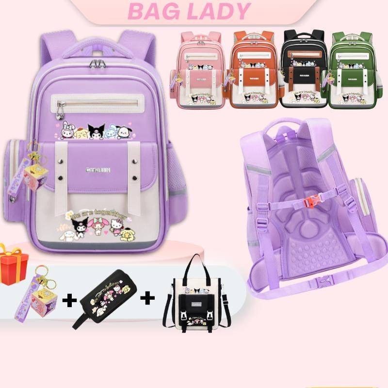 Balo balo đi học cặp học sinh cấp 1 cặp đi học balo học sinh cấp 2 ba lô đi học balo chống gù cho bé