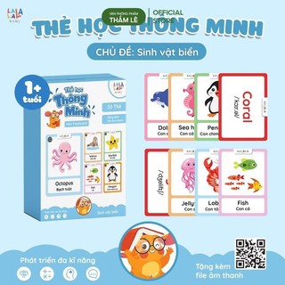 thẻ Flashcard chủ đề cho bé khổ a7