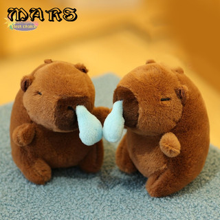 Xuxiaoyan Trtop Kawaii Sanger Tay cầm Capybara đáng yêu Tay cầm Capybara Tay cầm rùa Búp bê sáng tạo Đồ chơi nhồi bông mượt VN Quà sinh nhật