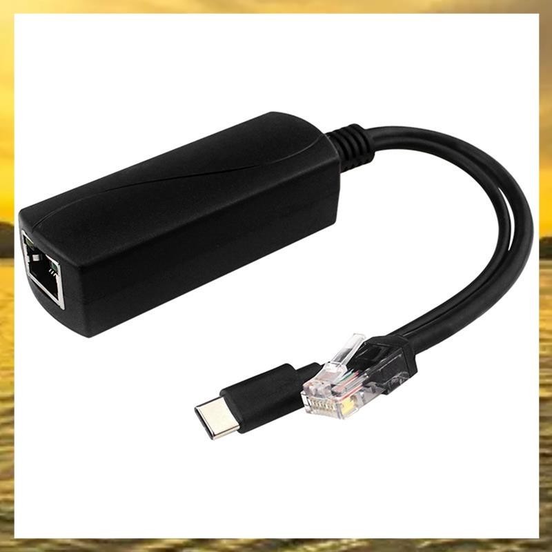 (P U T L) Bộ chia POE cho Raspberry Pi5 / 5 thế hệ 5V 4A Giao diện Type-C Gigabit Ethernet Power ove