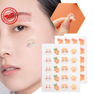 Miếng dán Hỗ trợ giảm mụn dễ thương Nhãn dán hình cà rốt Hydrocolloid M4