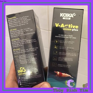 Vi Sinh Tép V-Active Plus (Vi Sinh Xử Lí Nước Chuyên Dùng Cho Tép Cảnh)