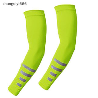 Tốt 2 Chiếc Mùa Hè Chống Nắng UV Bảo Vệ Nữ Tay Áo Phản Quang Đêm Đi Xe Đạp Chạy Tay Ấm Bao Nam Thể Thao Armguards Vòng Tay Tốt