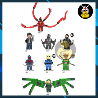 X0231  Mô Hình Siêu Anh Hùng Đồ Chơi Lắp Ráp Super Hero Venom Carnage Bombastic Bag Man Spider-Man Vulture