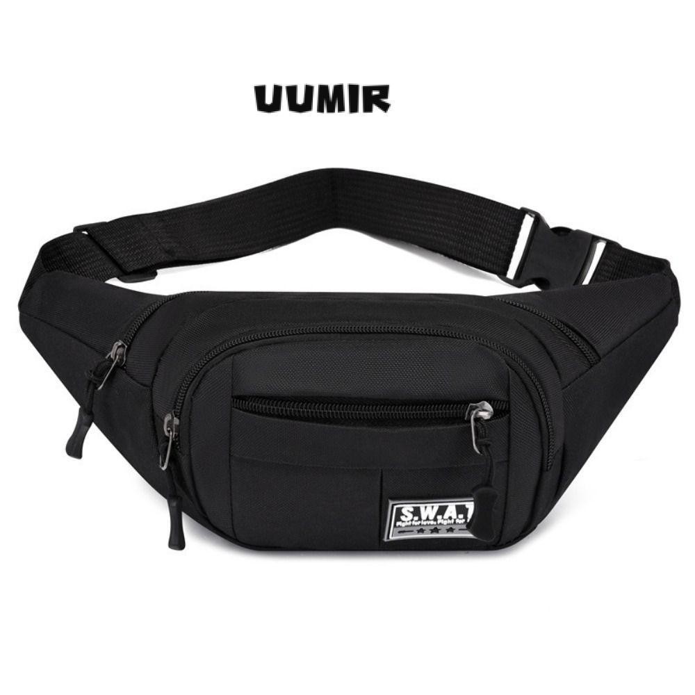UUMIR Gói Fanny, Túi đeo chéo sức chứa lớn không thấm nước, Túi thắt lưng ngoài trời bằng Nylon nhiều lớp