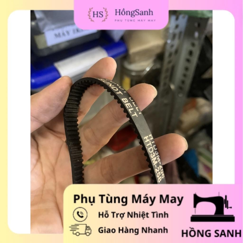Dây curoa HTD 258-3M bản 1cm