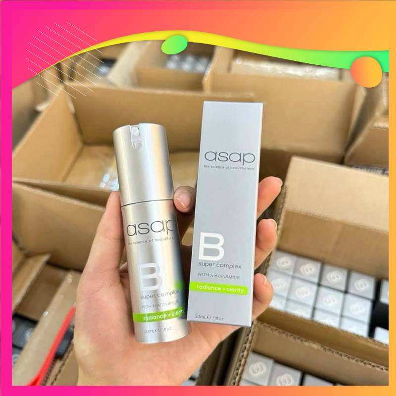 (Dùng thử 1/5 chai/hũ/tuýp) Serum ASAP B tinh chất ngừa lão hoá làm sáng da