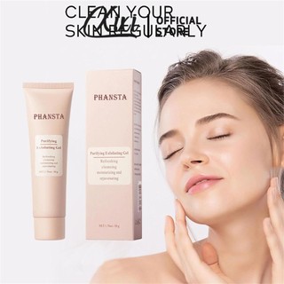 Gel làm sạch lỗ chân lông PHANSTA Gel tẩy tế bào chết da mịn màng và rạng rỡ Thu nhỏ lỗ chân lông Gel làm mịn màng Gel làm sạch mịn không gây kích ứng mặt làm sạch sâu dịu nhẹ