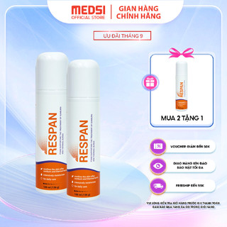 Combo 2 chai xịt bỏng khẩn cấp RESPAN giúp làm mát, giảm kích ứng vùng da tổn thương, phục hồi làn da hiệu quả 150ml