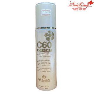 Dầu gội Labios giảm gàu, ngứa và da đầu nhạy cảm - Scalp Care Shampoo C60 Labios 210ml 