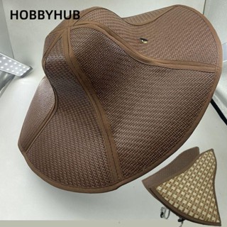 HOBBYHUB Ngoài Trời Vành Rộng Ống Hút Kem Chống Nắng Người Cá Nữ