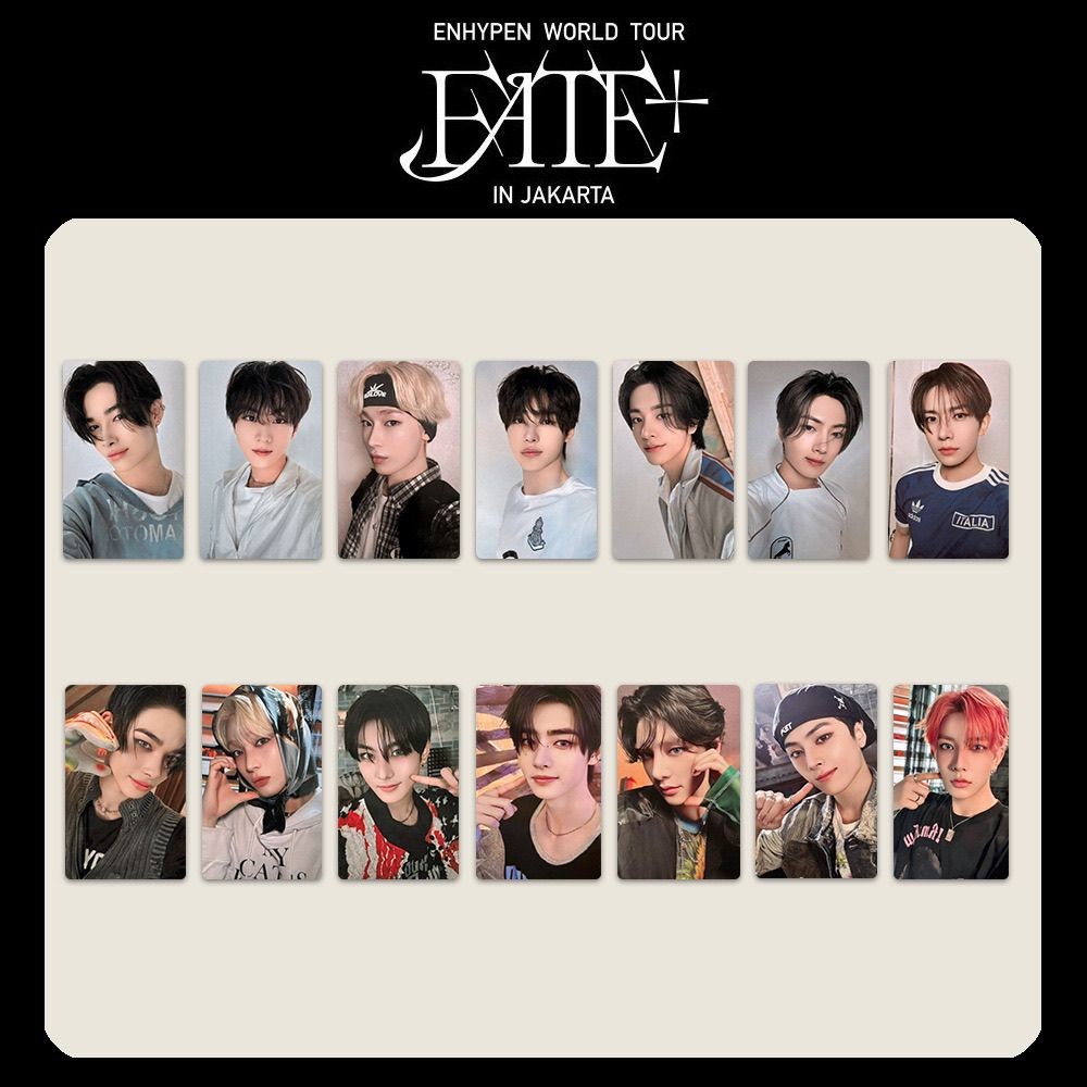 ENHYPEN Rune Kết Hợp ROMANCE UNTOLD Photocard JAKARTA JAKARTA Chu Châu Thường Ngày Dòng Thứ Hai Phot
