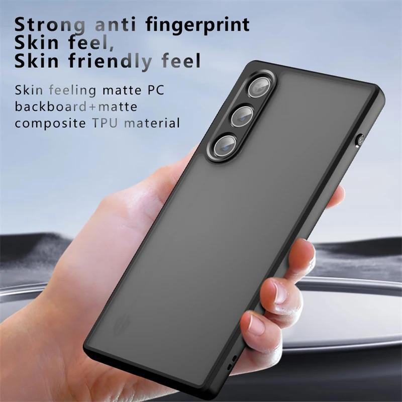 Ốp Lưng Trong Suốt Mờ Cho ZTE nubia RedMagic10 Air Case Matte Cover ZTE nubia RedMagic 10 Air Case C