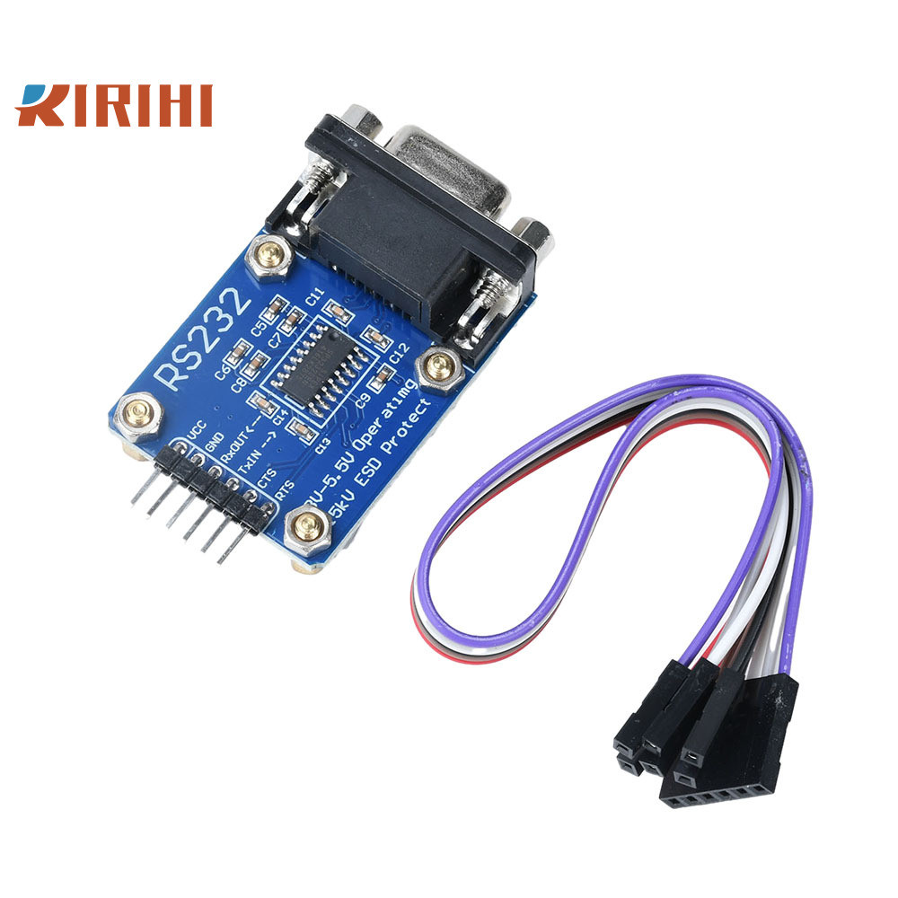 RIRIHI Cáp nhấp nháy RS232 sang TTL RS232 sang UART SP3232 có ESD