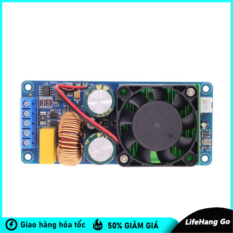 Mạch Khuếch Đại Công Suất Mono IRS2092 Class D 500W - Amplifier Board Kỹ Thuật Số Cho Âm Thanh Sân K