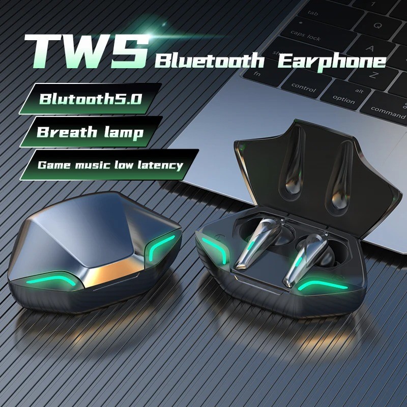Tai nghe nhét tai G11 Tai nghe không dây Tai nghe có Mic Mini Bluetooth 5.0 rảnh tay Tai nghe chơi g