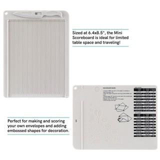 Bảng điểm Mini & Bảng chấm điểm đa năng, Máy tạo phong bì với cú đấm góc 3 chiều, Dụng cụ khắc & Ngón tay trỏ để giao dịch trong khu vực, Văn phòng phẩm thủ công DIY