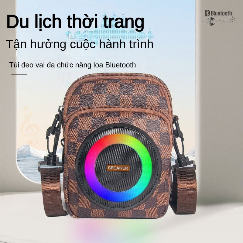 OKD-M801 ngoài trời xách tay ba lô không dây bluetooth loa âm thanh đi xe leo núi cắm trại không thấ