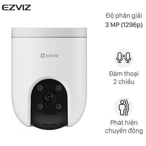 Camera IP Ngoài Trời 360 Độ 3MP Ezviz H8C Pro - Bảo hành chính hãng