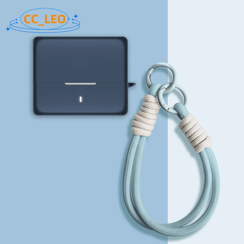 For MoonDrop Space Travel Case MoonDrop Space Travel 2 Silicone Soft Case Cute Lanyard Pendant Suita