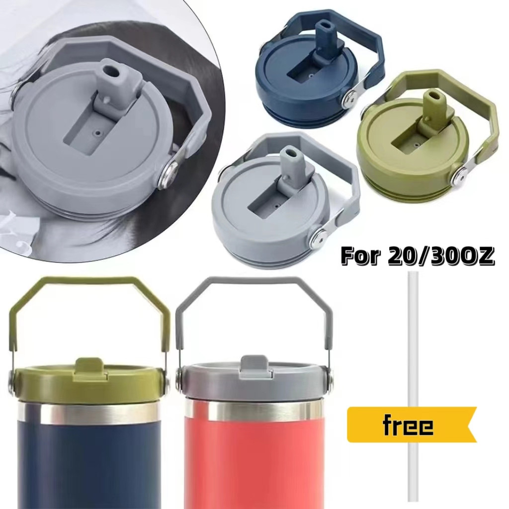 ✅Ice Master Nắp Cốc Ô Tô Nắp Cốc Stanley Bình Nước Nắp Cao Su Giữ Nhiệt Cốc Ống Hút Phụ Kiện Thích H