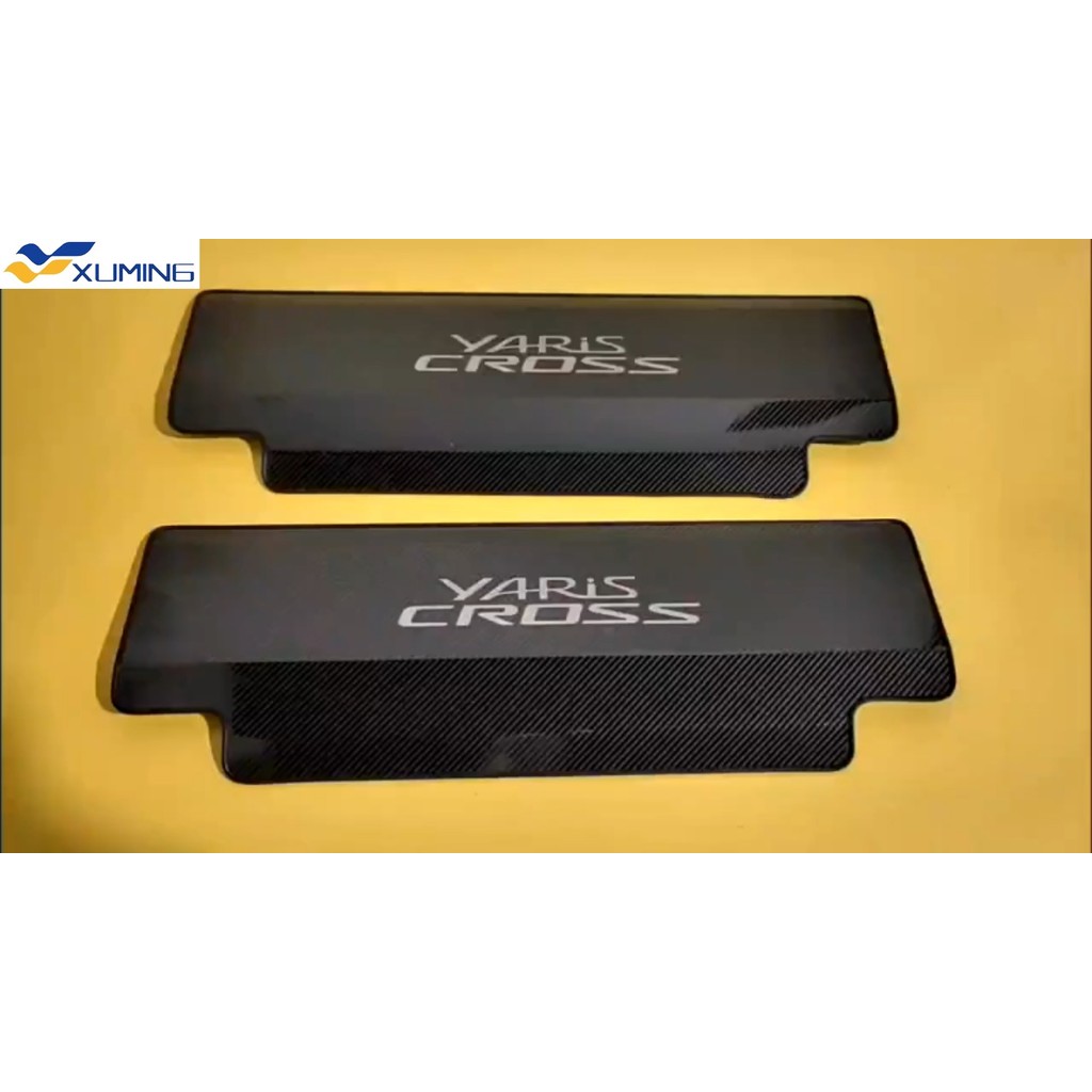 Toyota Corolla Cross 2023 / 2024 Miếng đệm đá ghế sau 2 chiếc Toyota Bảo vệ ghế sau Họa tiết sợi Car