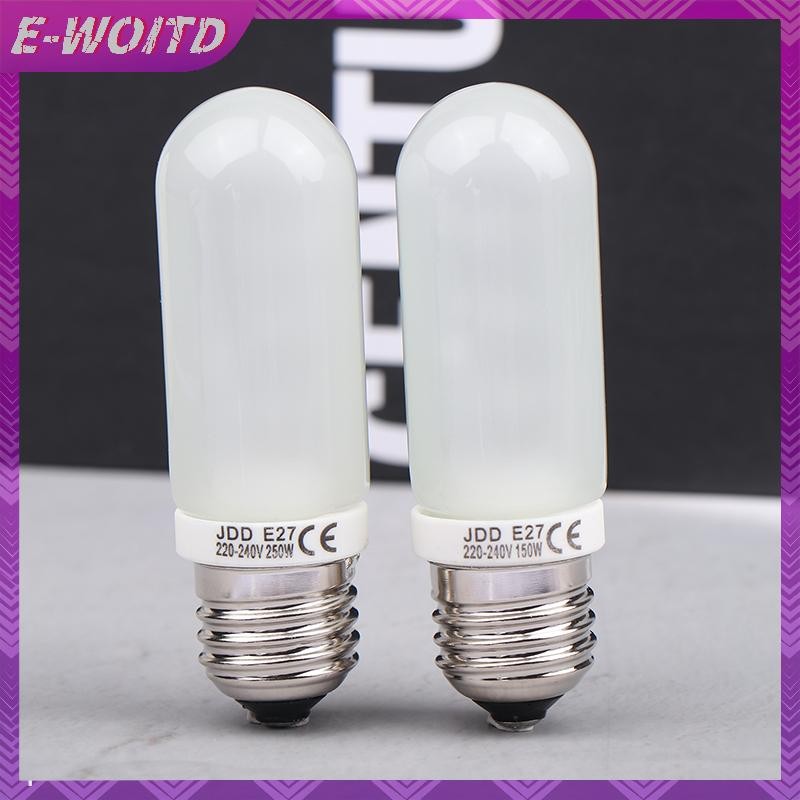 E-woitd 150W 250W E27 Đèn Mô Hình Bóng Đèn Lighg Cho Studio Flash DE300 DE400 SK300 SK400 QS600 QT60