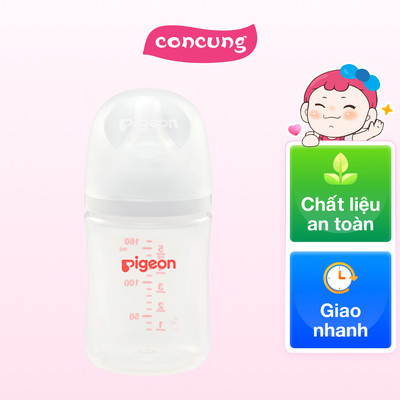 Bình Sữa Pigeon PP Softouch Baby-Friendly World 160ml (SS)