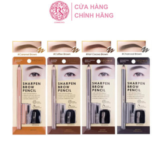 Chì Kẻ Mày Kèm Gọt Chì Browit By NongChat Sharpen Brow Pencil Bền Màu Lâu Trôi