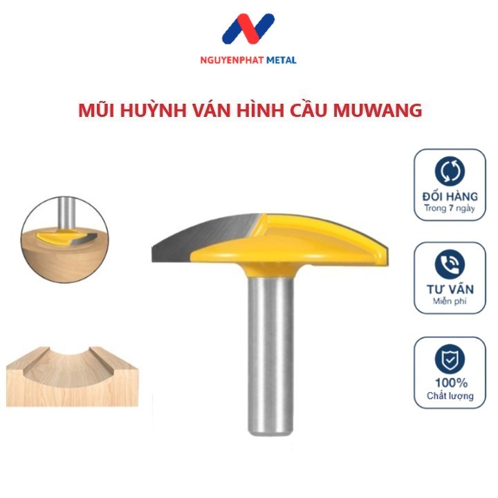 Mũi soi huỳnh ván Cầu lõm dao phay huỳnh cửa pano cnc gỗ