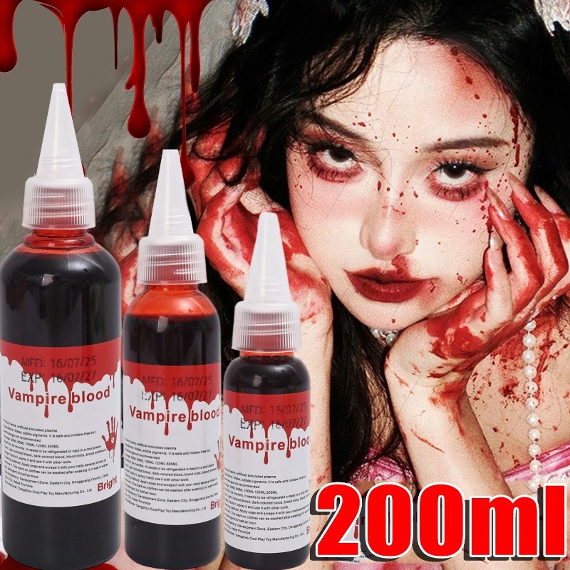 30 / 60 / 100ml Halloween Mô Phỏng Plasma - Cosplay Prank Giả Lập Đạo Cụ Plasma Người - DIY Hallowee
