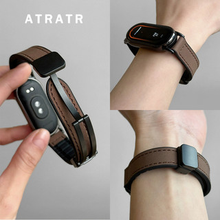  Dây đeo từ tính bằng da cho Vòng đeo tay hoạt động Xiaomi Mi Band 10   9   8 Dây đeo Xiaomi Band 10 Dây đeo hoạt động Xiaomi Band 9   9 Dây đeo hoạt động Xiaomi Band 8   8 