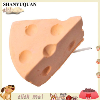 Đá canxi khoáng mài răng hình phô mai / thỏ / chuột hamster