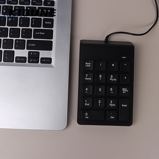 Jinhf 1 bàn phím số đa năng dây usb bàn phím số mini cho laptop máy tính để bàn pc máy tính numpad 18 phím bàn phím hot
