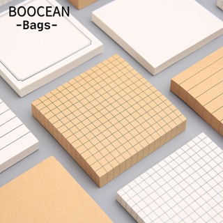 BOOCEAN 80 tờ Memo Pad Planner Sổ tay đơn giản Đánh dấu trang Nhãn dán văn phòng phẩm tự dính