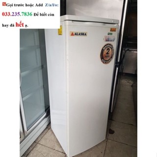 [] tủ đông đứng hiệu alaska model IF-21 dung tích 250L mới 95%