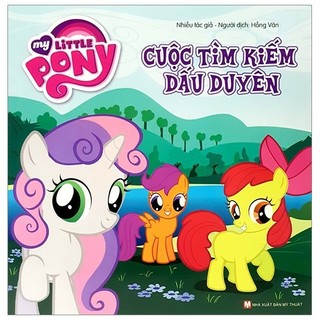 Sách - my little pony - cuộc tìm kiếm dấu duyên