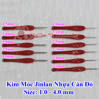 Kim móc Jinlan cán nhựa đỏ