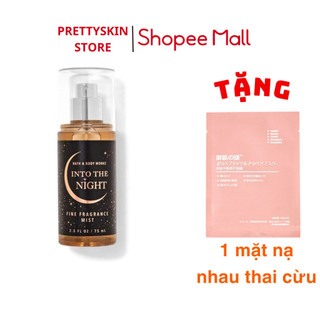 Xịt Thơm Toàn Thân Bath And Body Works Into The Night Bản Mini 75ml