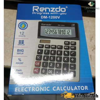 Máy Tính Cầm Tay Văn Phòng 12 Số Tiện Lợi Deli - Phù Hợp Văn Phòng, Cửa Hàng Tính Tiền